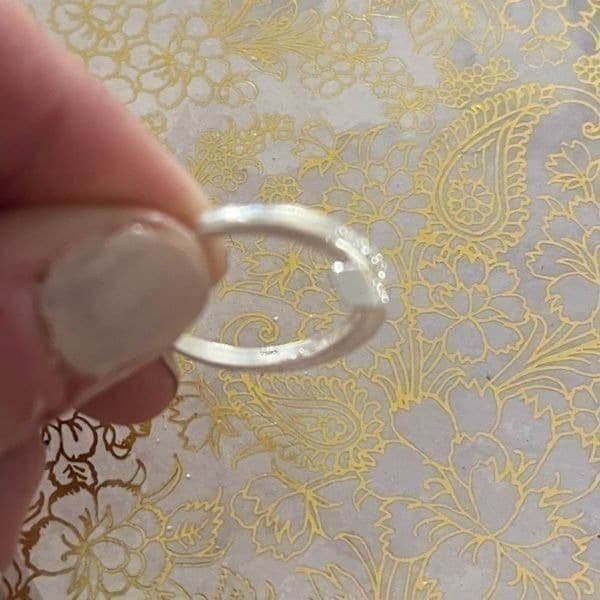 The Tibetan Bypass Ring adjustable w cubic zirconia - Thumbnail 8