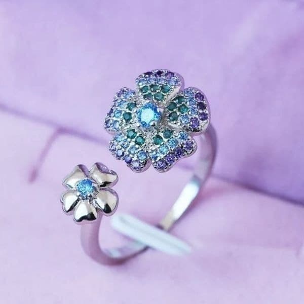 The Eternal Adjustable ring in Silver - Thumbnail 2