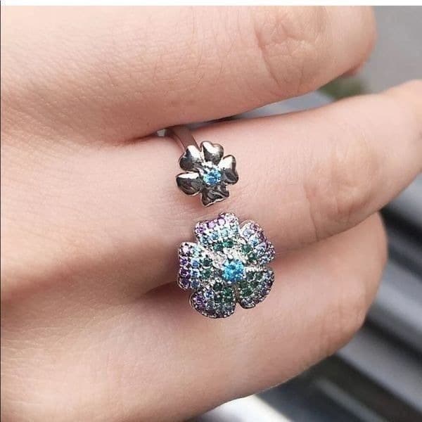 The Eternal Adjustable ring in Silver - Thumbnail 7