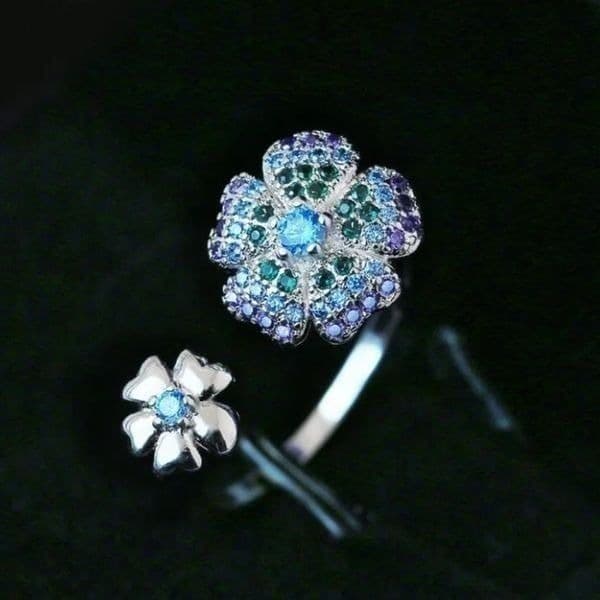 The Eternal Adjustable ring in Silver - Thumbnail 10