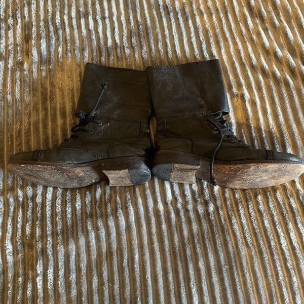 All Saints Damisi Black Combat Moto Boots - Thumbnail 5