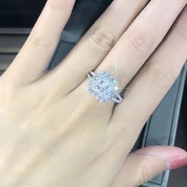 The Yes I Do ring in 925 silver sz 7 - Thumbnail 8