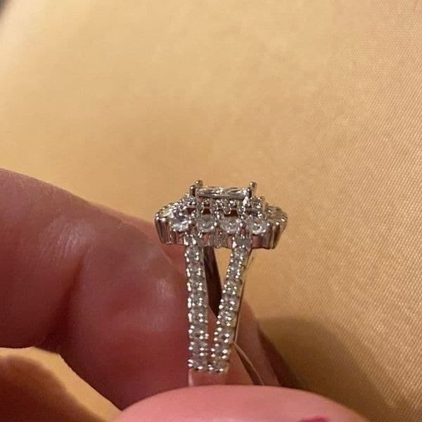The Yes I Do ring in 925 silver sz 7 - Thumbnail 4