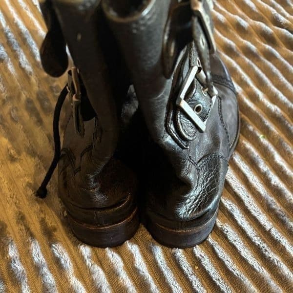 All Saints Damisi Black Combat Moto Boots - Thumbnail 7