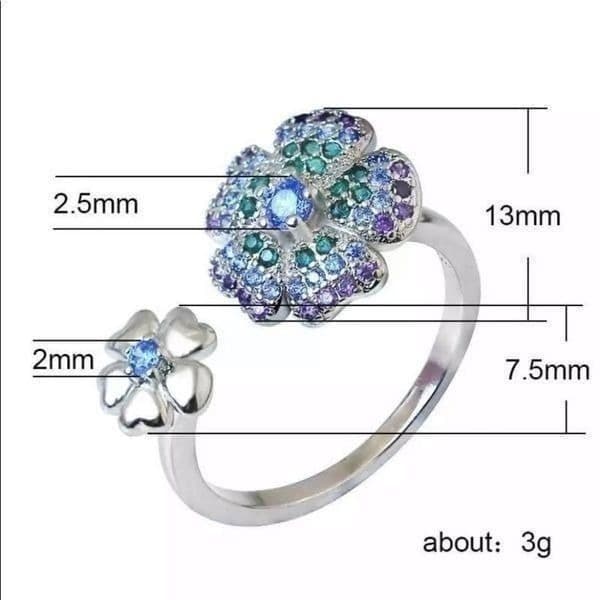 The Eternal Adjustable ring in Silver - Thumbnail 3