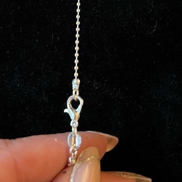 The Couture Cat Pendant Necklace and earrings set in sterling silver - Thumbnail 11