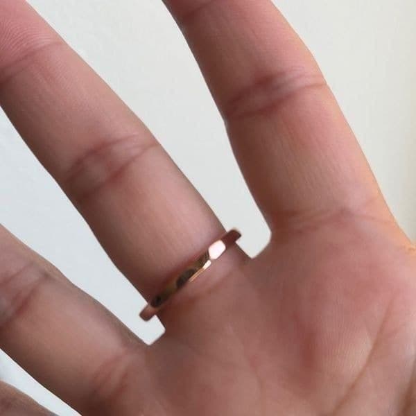 The Moon and Stars Ring in 18k Rose gold plating over 925 - Thumbnail 3