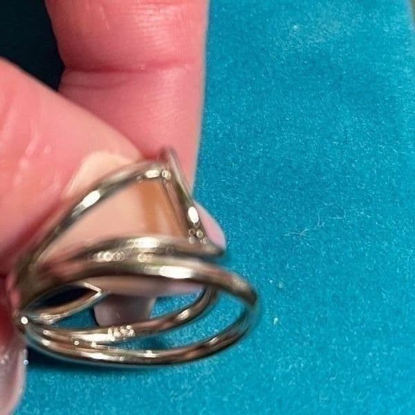The Fabulous Abstract Ring in 925 silver - Thumbnail 4
