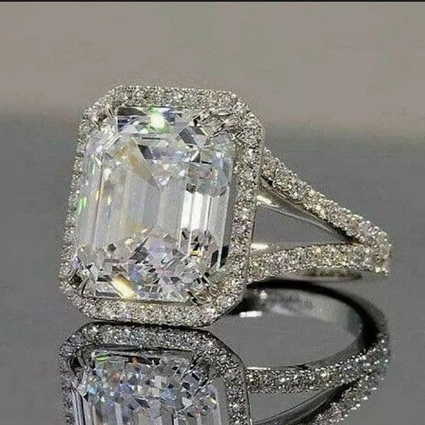 The Upgrade Ring 6 Carat statement engagement bling ring - Thumbnail 4