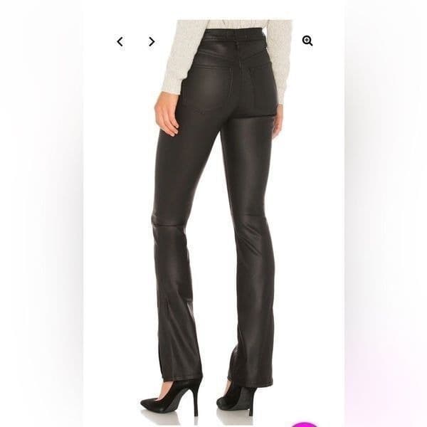 Free People Spellbound Coated Bootcut Jean Black - Thumbnail 5