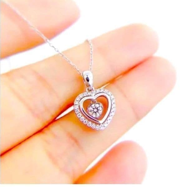 The Princess Darling Necklace in 925 silver and cubic zirconia - Thumbnail 5