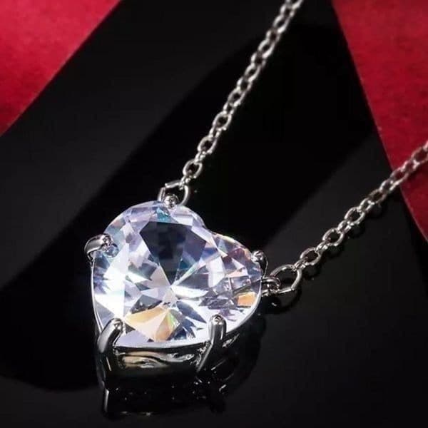 The Bubble Heart 925 Pendant necklace - Image 1