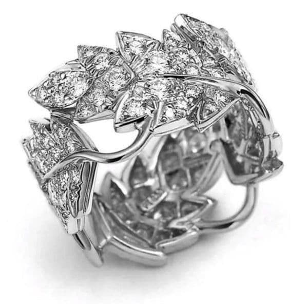 The Decadence butterfly statement ring in 925 sz 8 - Image 1