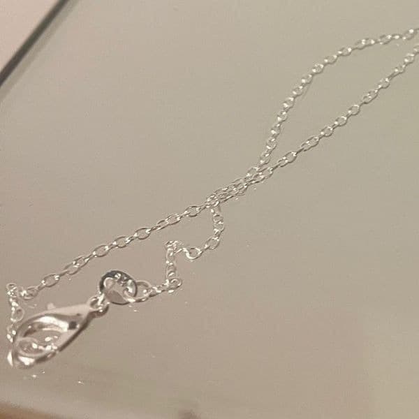 The Triple Crown pendant charm necklace in 925 and cubic zirconia - Thumbnail 10