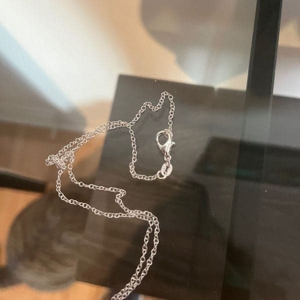 The Jagged Heart Pendant necklace in 925 silver - Thumbnail 6