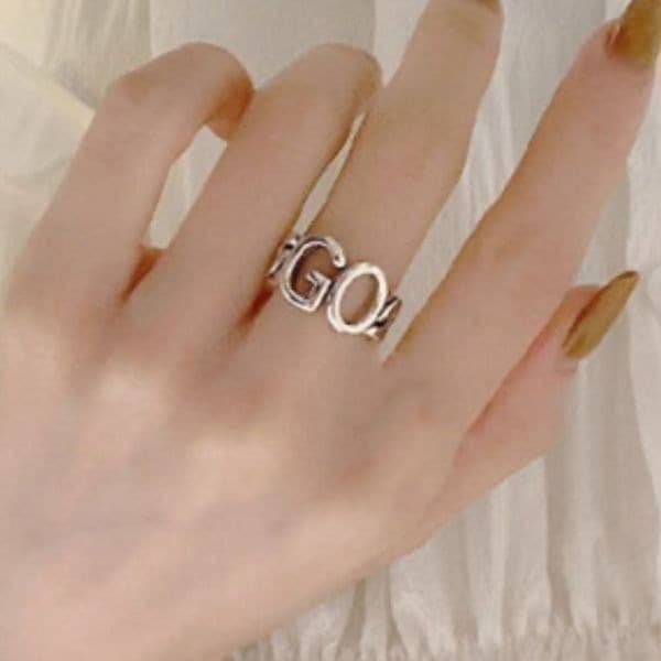 The GO For It Ring in silver 925 - Thumbnail 5