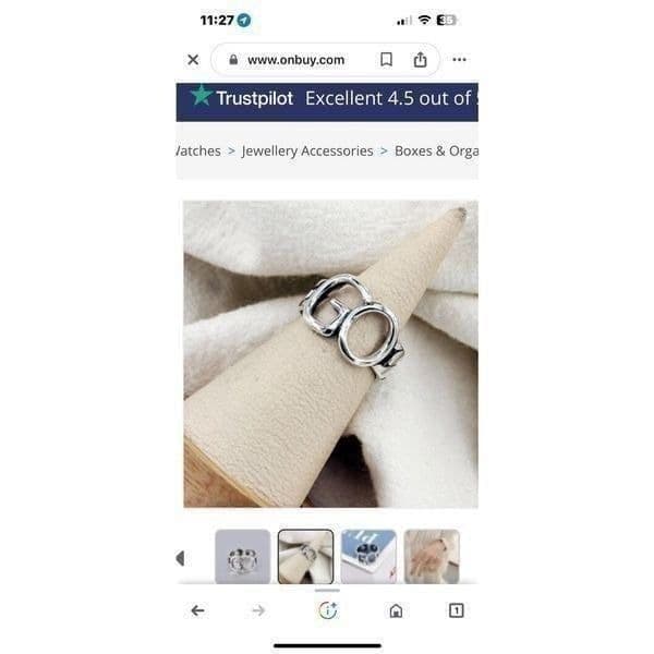 The GO For It Ring in silver 925 - Thumbnail 7
