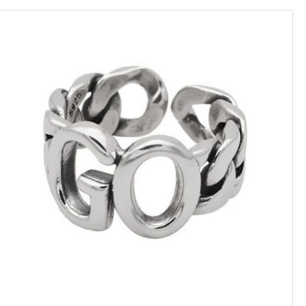 The GO For It Ring in silver 925 - Thumbnail 2