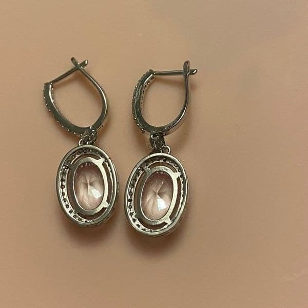 The Living Large Estate inspired drop earrings 925/cubic zirconia - Thumbnail 11