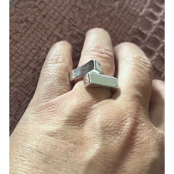 The Guggenheim Ring in silver 925 - Thumbnail 5