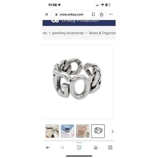 The GO For It Ring in silver 925 - Thumbnail 6