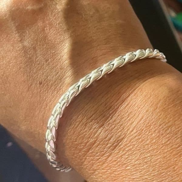 The Dope Rope Chain link bracelet silver 925 - Thumbnail 5