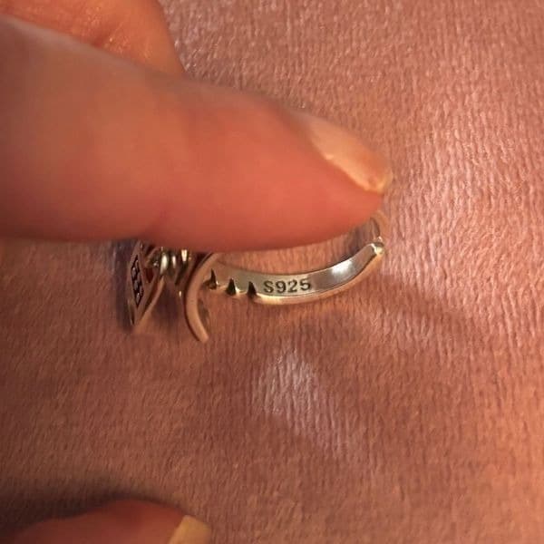 The Zip Me Up Adjustable Ring in 925 silver - Thumbnail 8