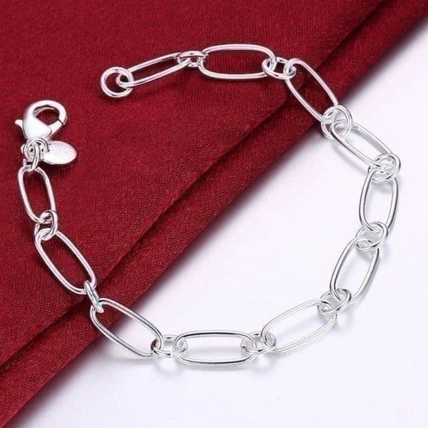 The Upscale Link Bracelet in 925 silver - Thumbnail 6