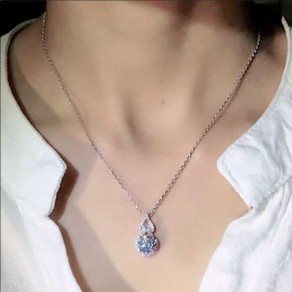 The Cathedral estate inspired 925 cubic zirconia necklace - Thumbnail 9