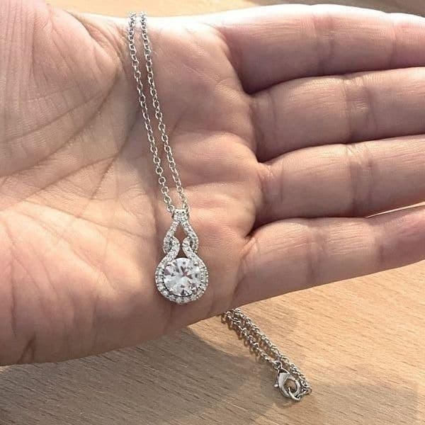 The Cathedral estate inspired 925 cubic zirconia necklace - Thumbnail 7