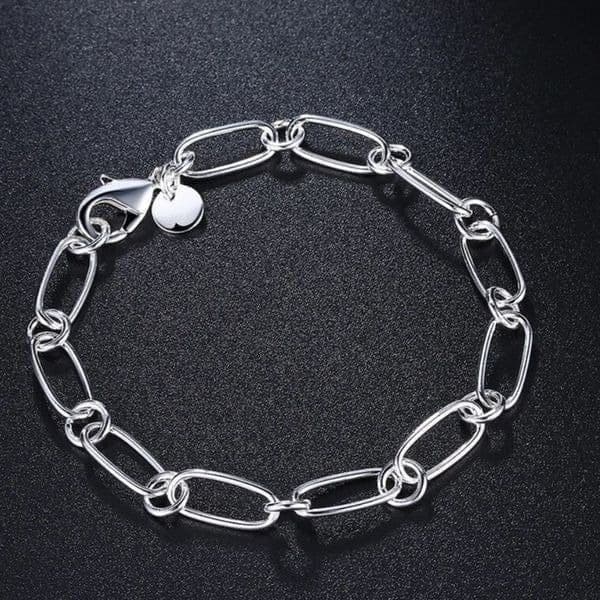 The Upscale Link Bracelet in 925 silver - Thumbnail 5