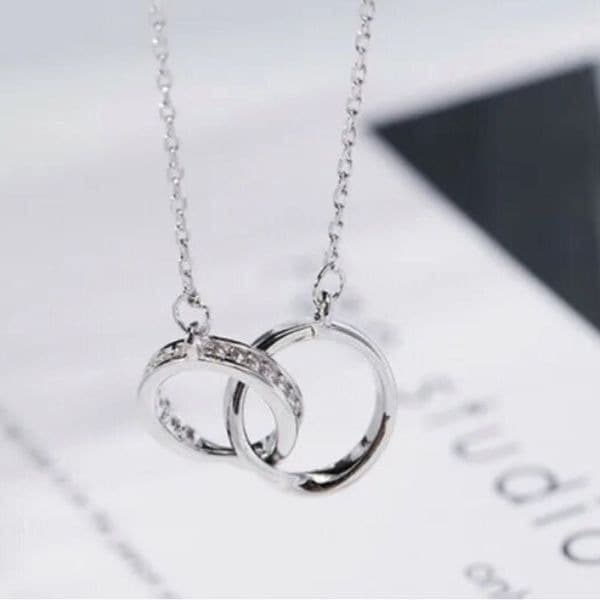 The Cuffing Season Charm Necklace in 925 silver - Thumbnail 5
