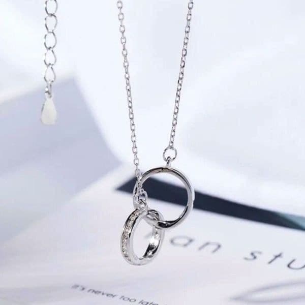 The Cuffing Season Charm Necklace in 925 silver - Thumbnail 2