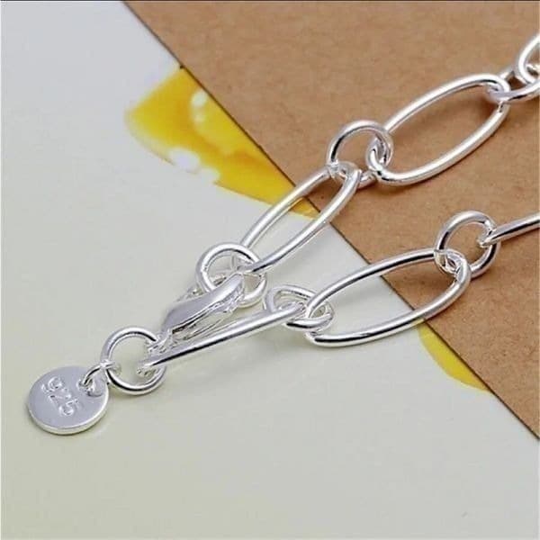 The Upscale Link Bracelet in 925 silver - Thumbnail 3