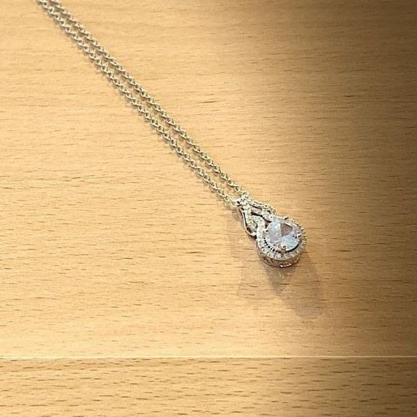 The Cathedral estate inspired 925 cubic zirconia necklace - Thumbnail 5
