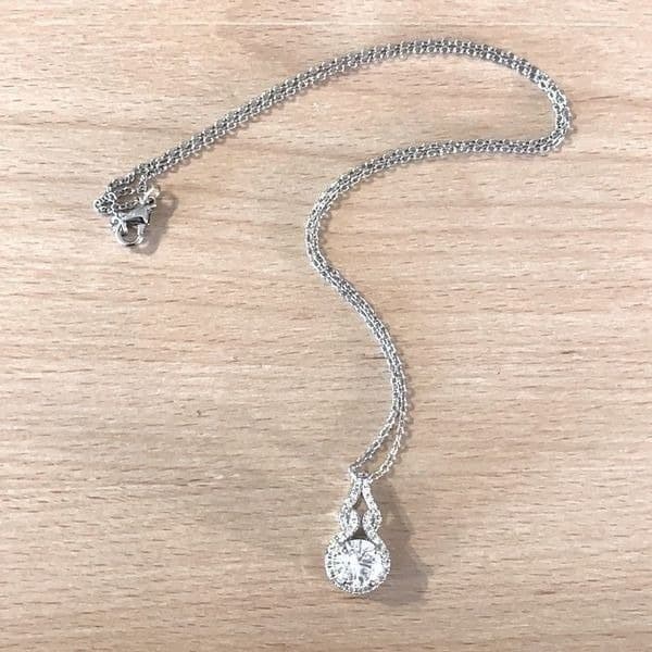 The Cathedral estate inspired 925 cubic zirconia necklace - Thumbnail 4