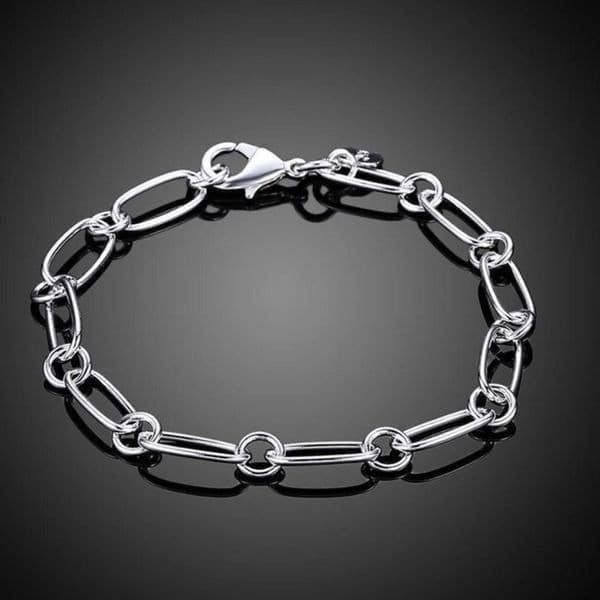 The Upscale Link Bracelet in 925 silver - Thumbnail 4