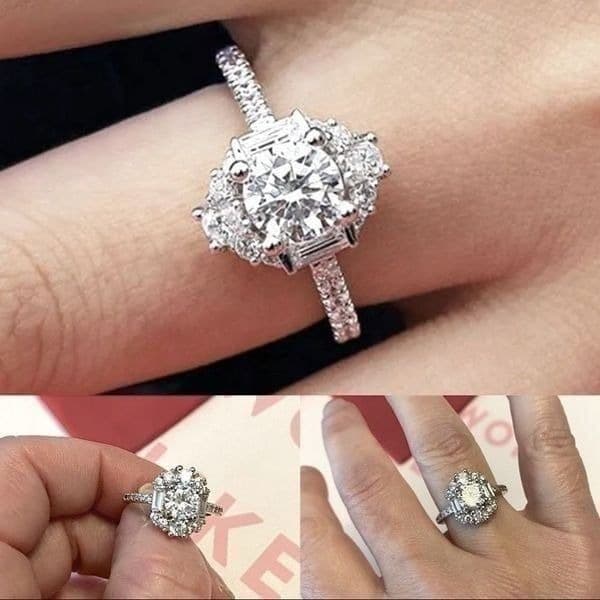 The Madeleine Estate inspired silver 925 statement ring sz 6 - Thumbnail 5
