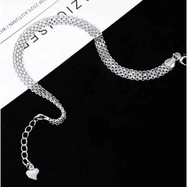 The Smooth As Silk Dainty bracelet in 925 silver - Thumbnail 5