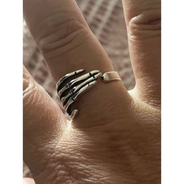 The Skeleton Ring in 925 - Thumbnail 5