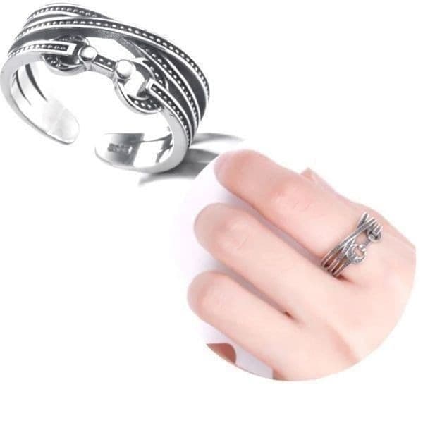 The Belt It Ring in 925 Silver - Image 1