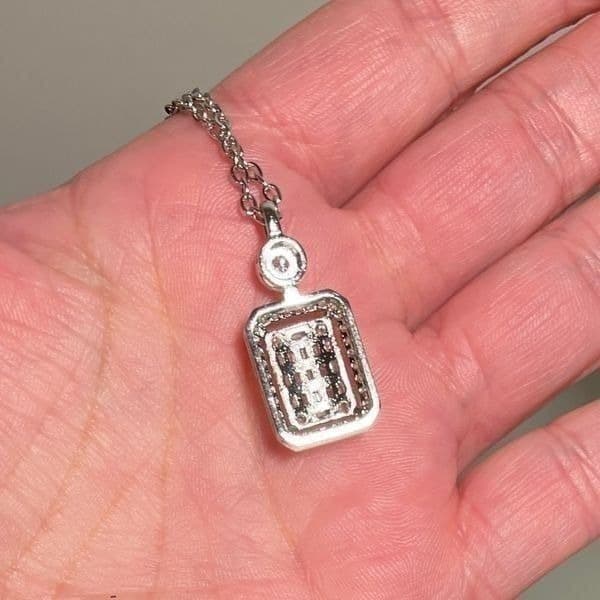 The Empire 2.0 Necklace in 925 and white sapphire - Thumbnail 11