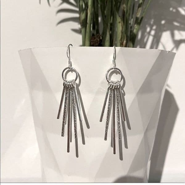 The Darling Dangle drop earrings in 925 silver - Thumbnail 2