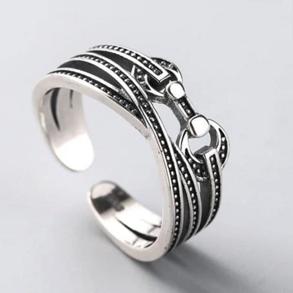 The Belt It Ring in 925 Silver - Thumbnail 11