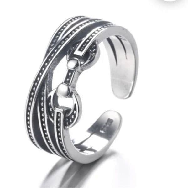 The Belt It Ring in 925 Silver - Thumbnail 10