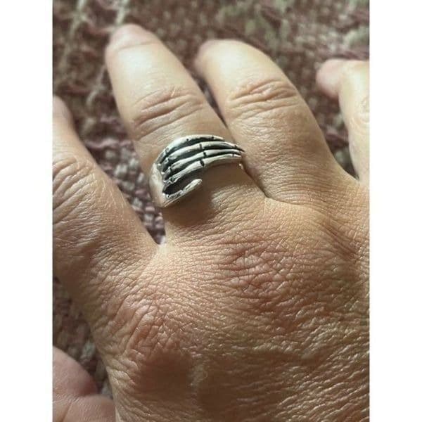 The Skeleton Ring in 925 - Thumbnail 4