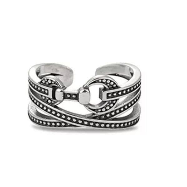 The Belt It Ring in 925 Silver - Thumbnail 3