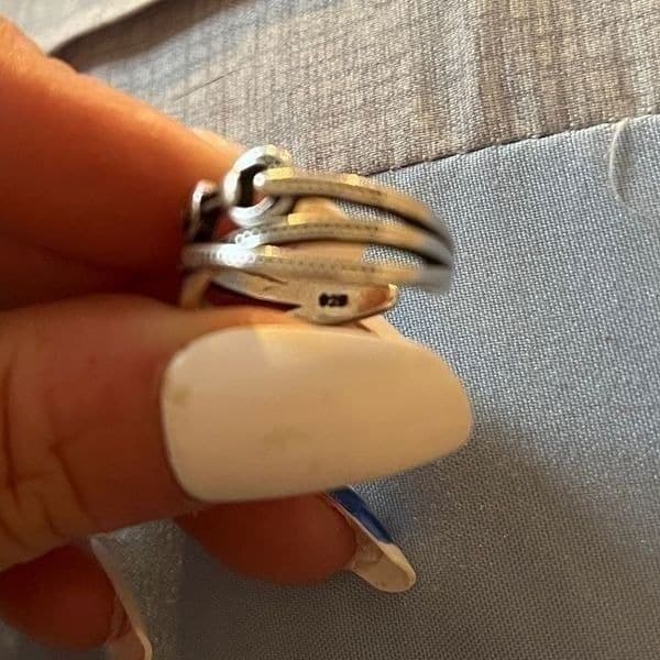 The Belt It Ring in 925 Silver - Thumbnail 9
