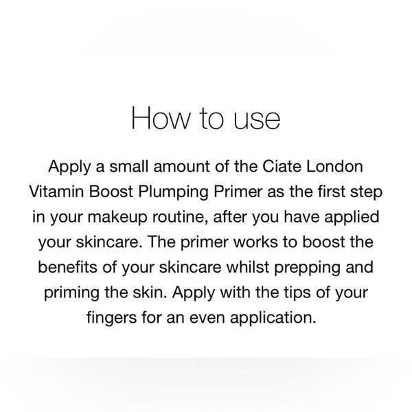 Ciate vitamin boost plumping primer BRAND NEW IN BOX - Thumbnail 7
