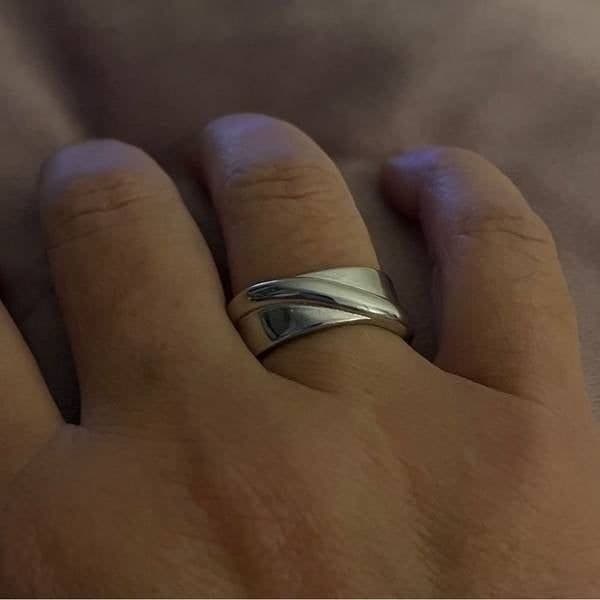 The Energy Band Ring in 925 silver adjustable - Thumbnail 8